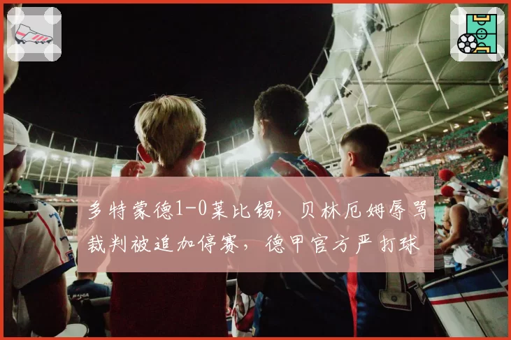 多特蒙德1-0莱比锡,贝林厄姆辱骂裁判被追加停赛,德甲官方严打球员不敬